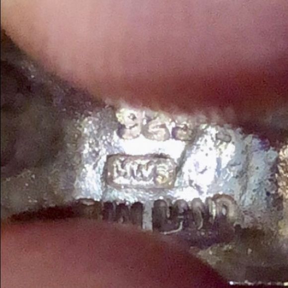 Art Deco Sterling Silver Modern Faceted 925 Hoops with Post Backs Earrings - Picture 7 of 7